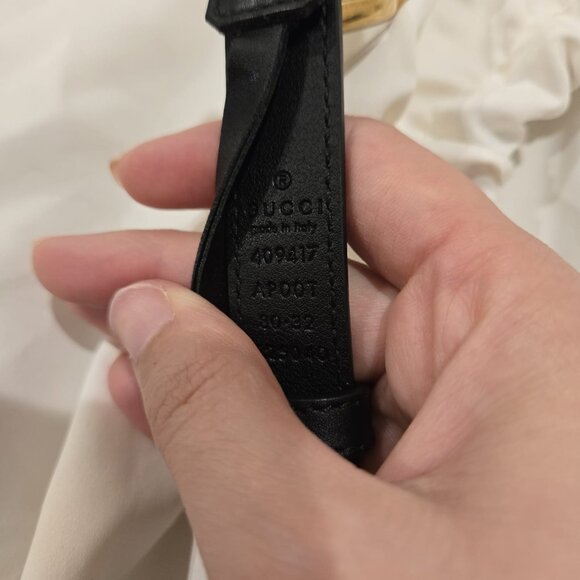 GG Marmont thin belt including the dust bag - Picture 11 of 15